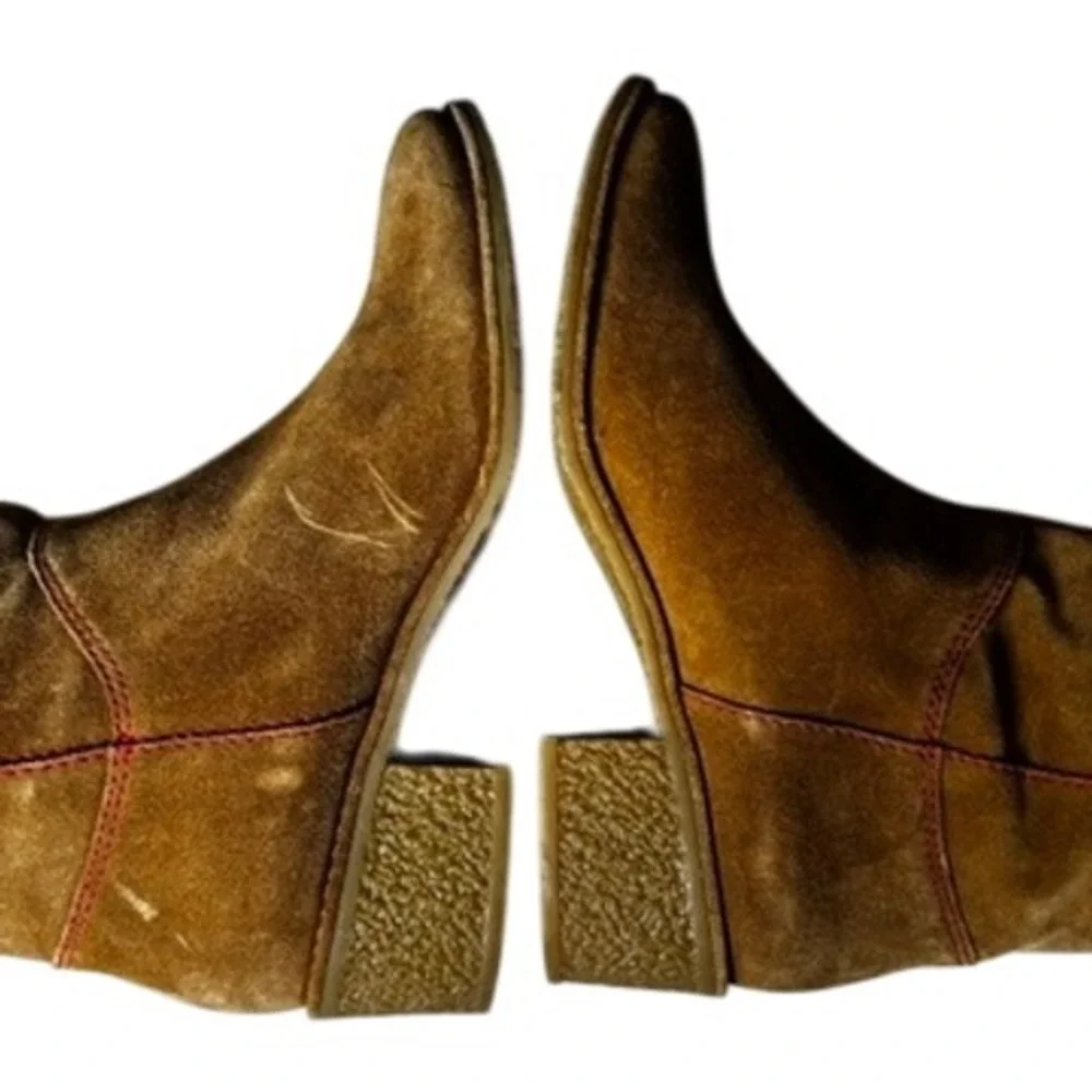 Kate Spade New York Size 10 Suede Collins Campus Knee High‎ Boots Tan Block Heel